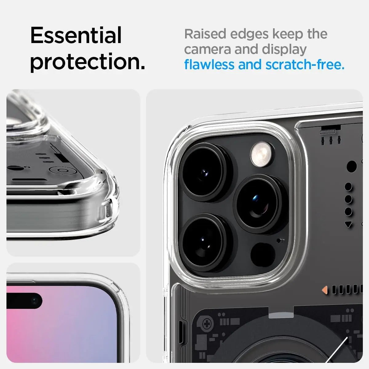 Transparent Case with Electronic Layout For iPhone 14 Series