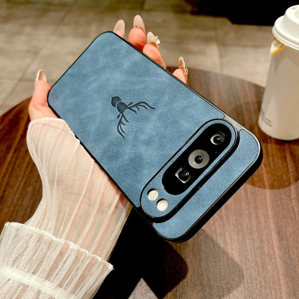 Cowhide Leather with Magsafe Magnet for Google Pixel 9 Series