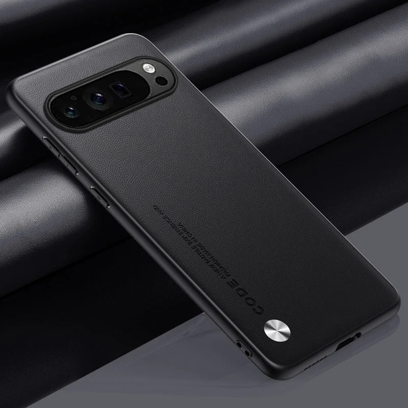 Premium Leather with Silicon Protection Case for Google Pixel 9 Series