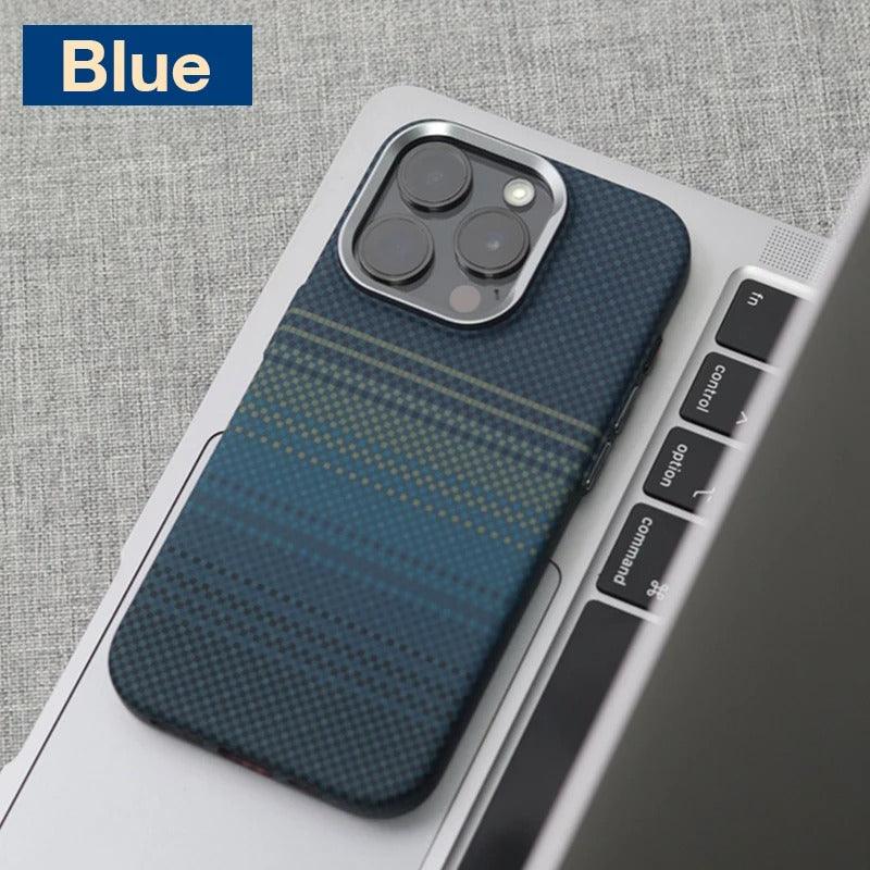 Luxury Relief Texture Magnetic Phone Case For iPhone 16 Series