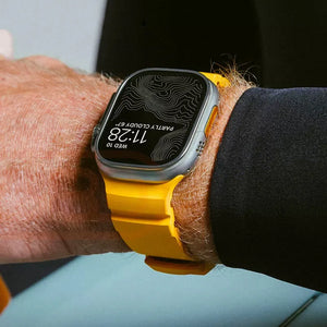 Silicone Strap Sports Bracelet Band for Apple Watch 1-2-3-4-5-6-7-8-9-10