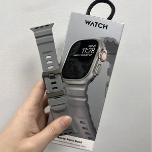 Silicone Strap Sports Bracelet Band for Apple Watch 1-2-3-4-5-6-7-8-9-10