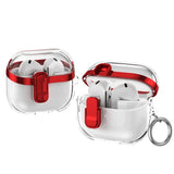 Transparent Case For Samsung Galaxy Buds 3 Pro / Buds 3 Cover Lock Buckle Anti Fall Protective