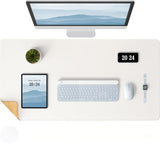 Leather Desk Mat for Gaming and Professionals, Comes in Different Colors and Sizes, Office Keyboard Mat