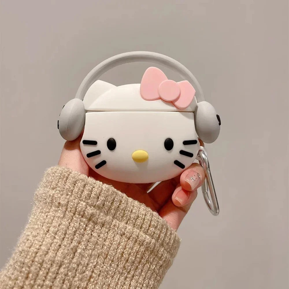3D Cartoon Cases for Apple Airpods Made With Soft Silicone