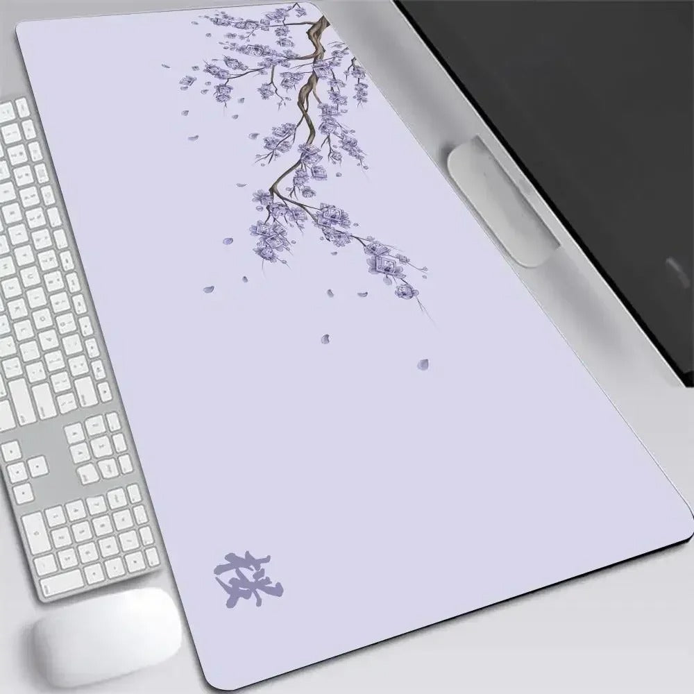 Japan Cherry Blossom Mouse Pad For Laptops Gaming Made For Anime Lovers, Can be Used By Gamers and Professionals
