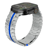 Stainless Steel Strap for Apple Watch – Compatible with Series 1–9, Ultra 2 (49mm), and Series 10 (46mm)