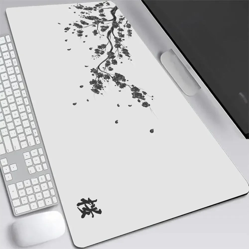 Japan Cherry Blossom Mouse Pad For Laptops Gaming Made For Anime Lovers, Can be Used By Gamers and Professionals