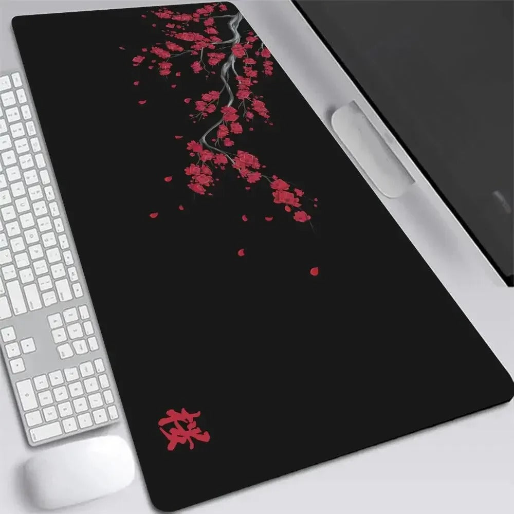 Japan Cherry Blossom Mouse Pad For Laptops Gaming Made For Anime Lovers, Can be Used By Gamers and Professionals