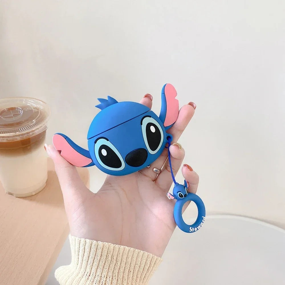 3D Cartoon Cases for Apple Airpods Made With Soft Silicone