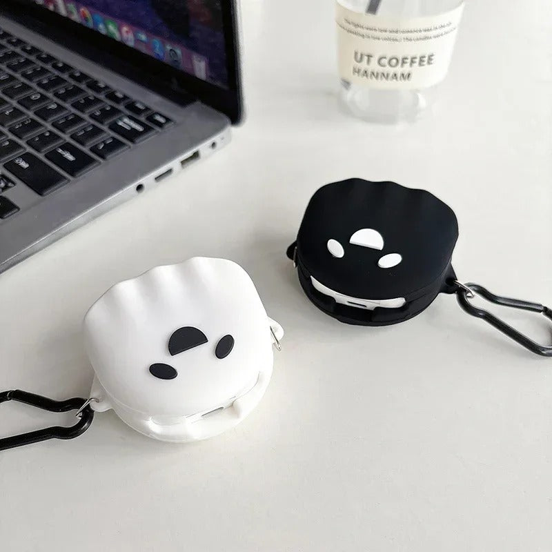 Soft and Thin Cartoon Ghost Case for Samsung Galaxy Buds