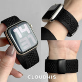 Apple Watch Breathable Knit Nylon Braided Magnetic Buckle Strap – Lightweight, Comfortable &amp; Stylish