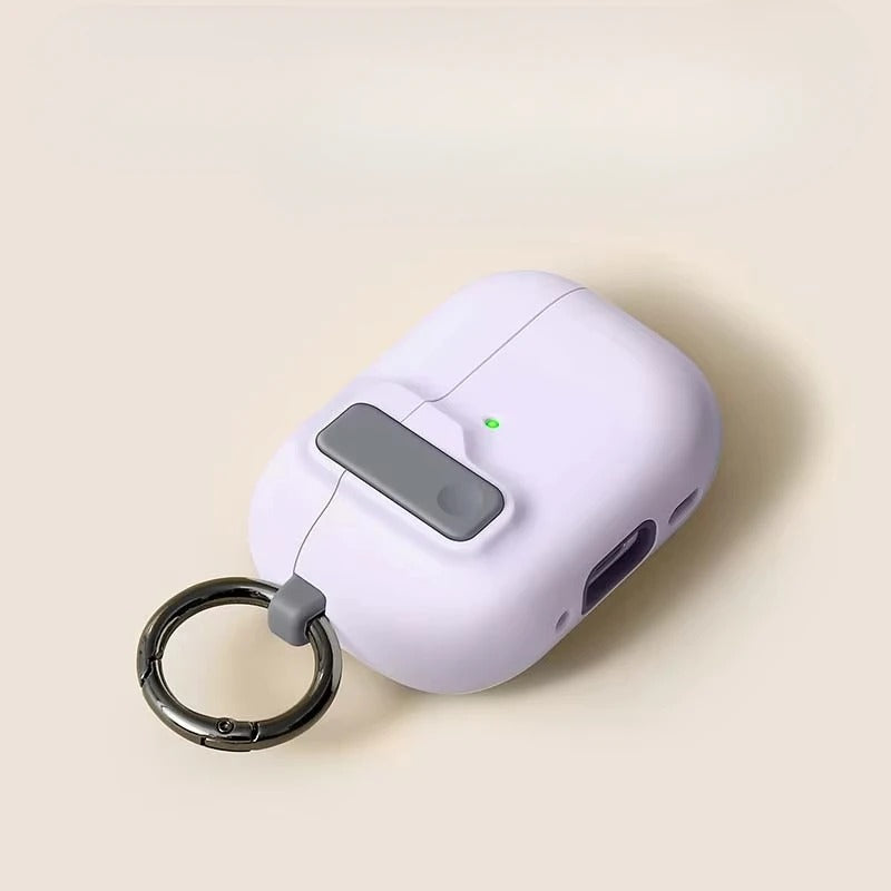 Protective Case For Airpods 4 Cover Compatible With Apple Airpods Pro 2 and 3 Comes With Shockproof Sleeve With Hook