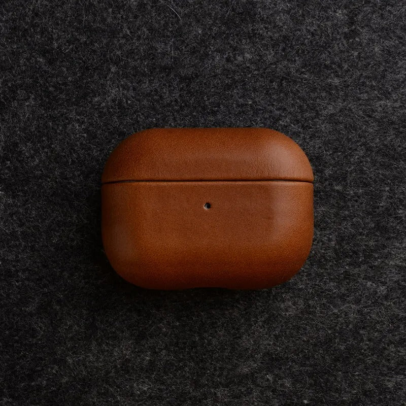 Premium Genuine Cowhide Leather Case for Airpods 1 / 2 / 3 / 4 / and Pro 1 and Pro 2