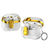 Transparent Case For Samsung Galaxy Buds 3 Pro / Buds 3 Cover Lock Buckle Anti Fall Protective