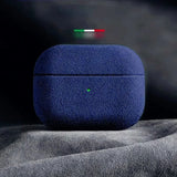 Italian Suede Leather Case For Airpods 3 and 4 and Airpods Pro 1 and Pro 2