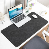 Waterproof Mouse Pad Protective Cover, Non-slip, Easy To Clean, Crazy Horse Leather