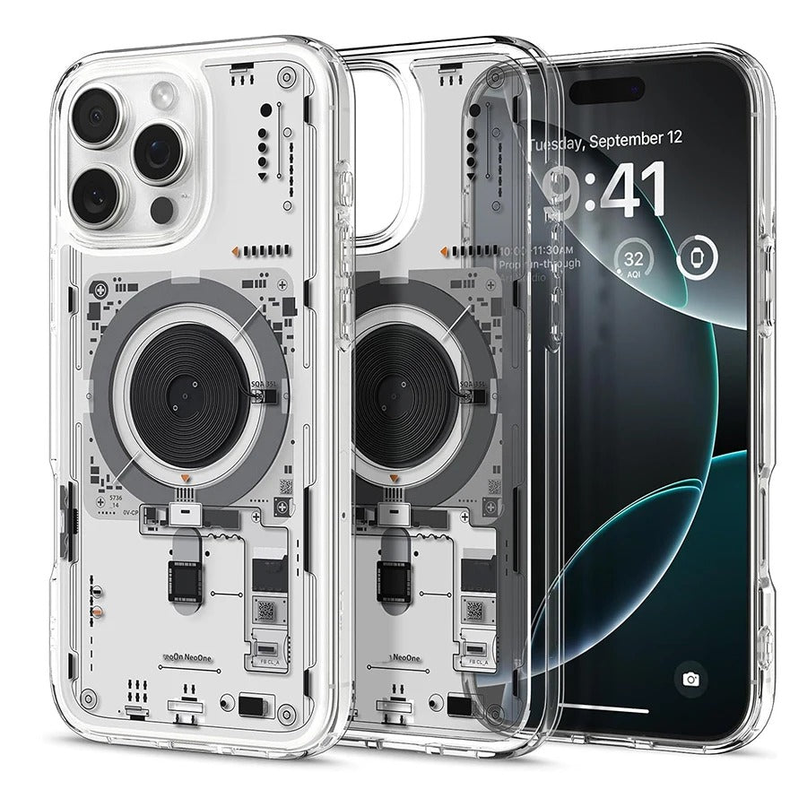 Transparent Case with Electronic Layout For iPhone 14 Series