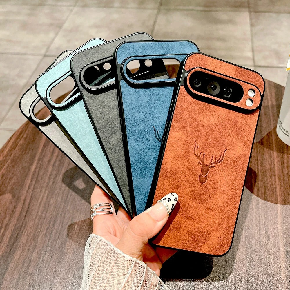 Cowhide Leather with Magsafe Magnet for Google Pixel 9 Series