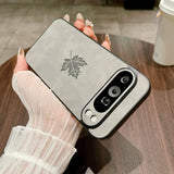 Maple Leaf Leather Case for Google Pixel 9 Series