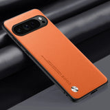 Premium Leather with Silicon Protection Case for Google Pixel 9 Series