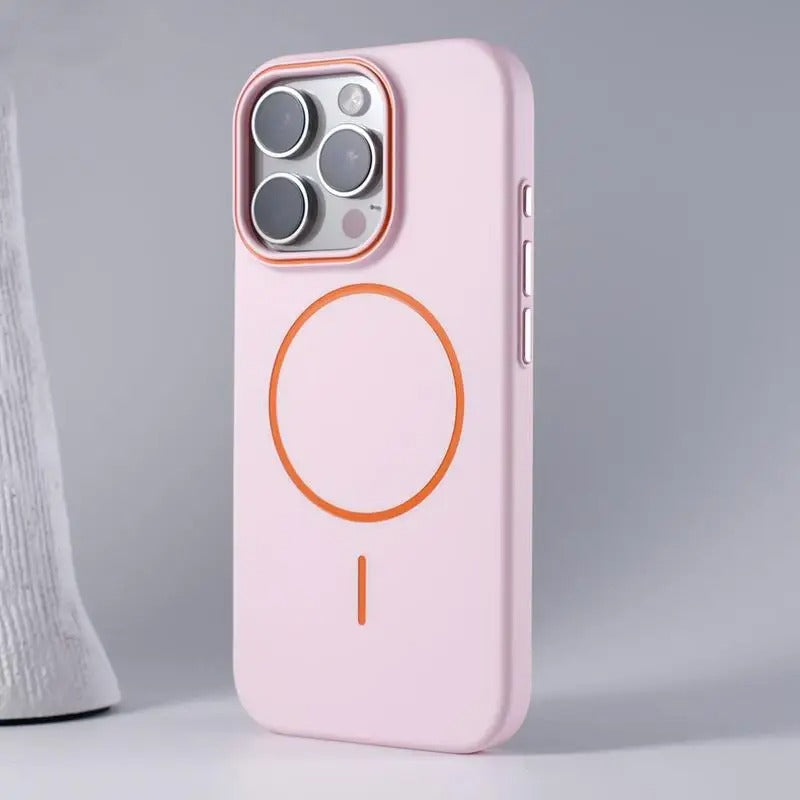 Hard Matte Leather Case for iPhone 14 Series