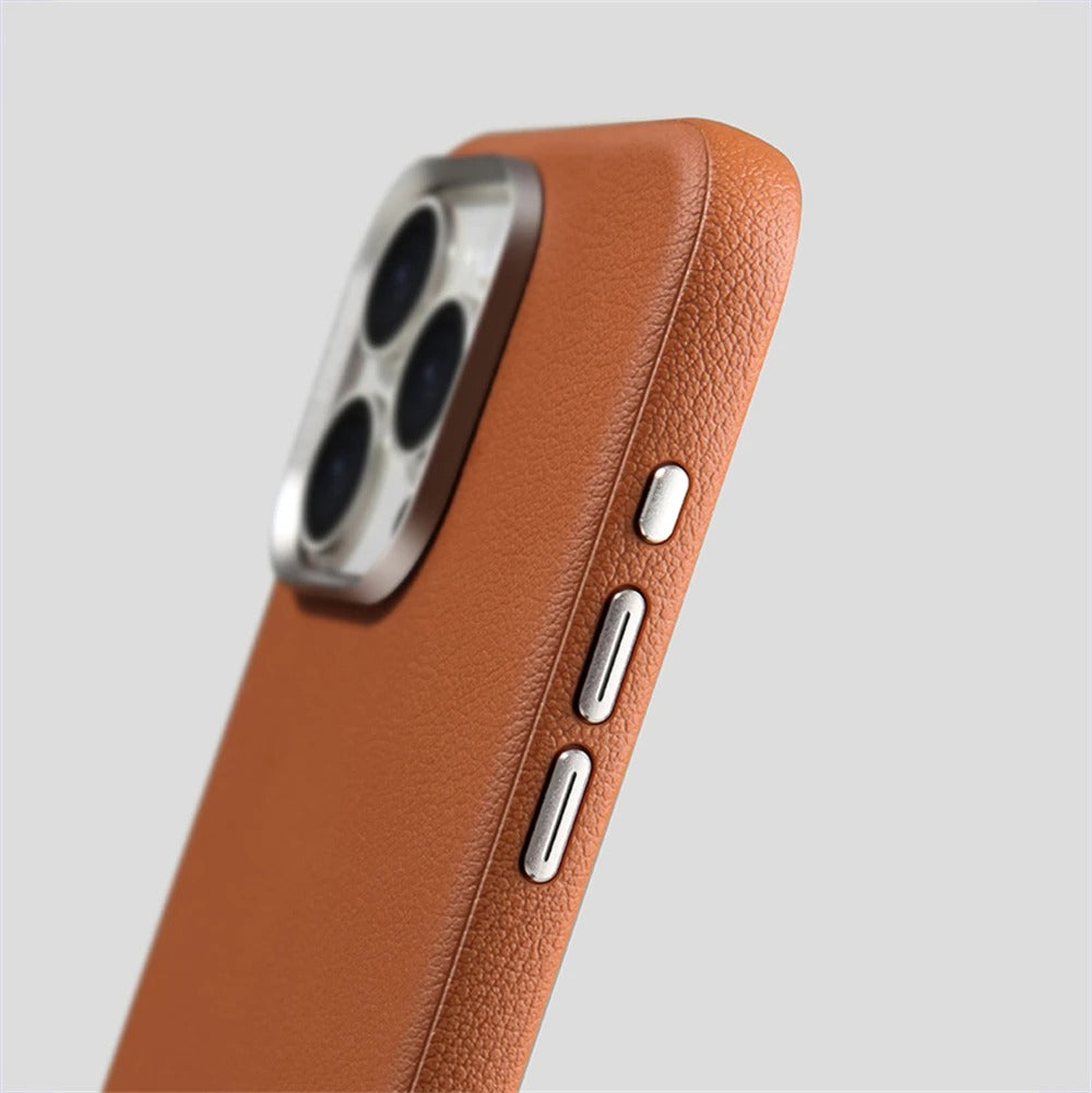 Luxury Leather Case for iPhone 14 + Models
