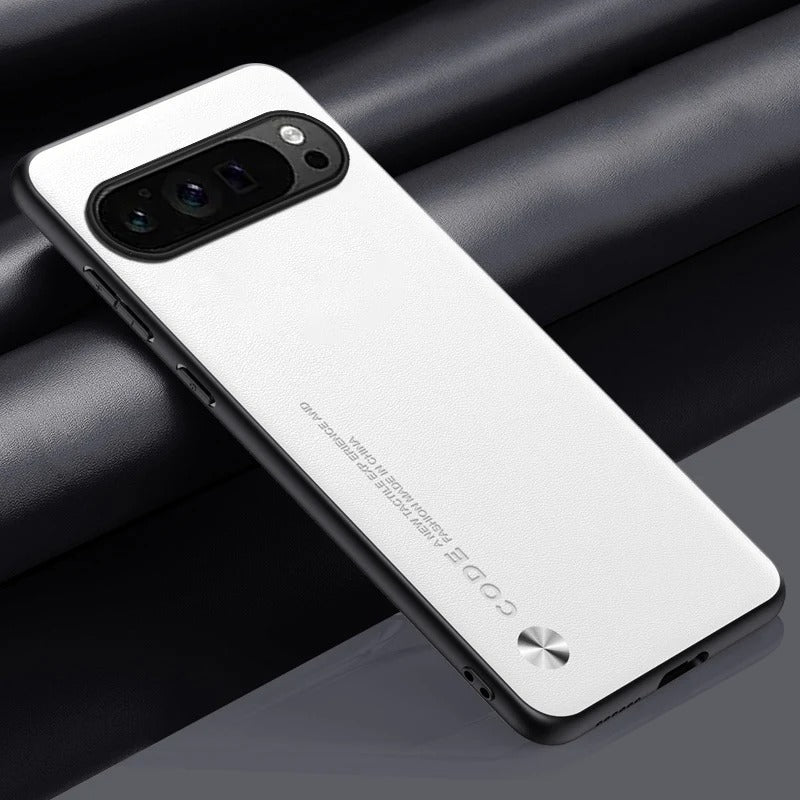 Premium Leather with Silicon Protection Case for Google Pixel 9 Series