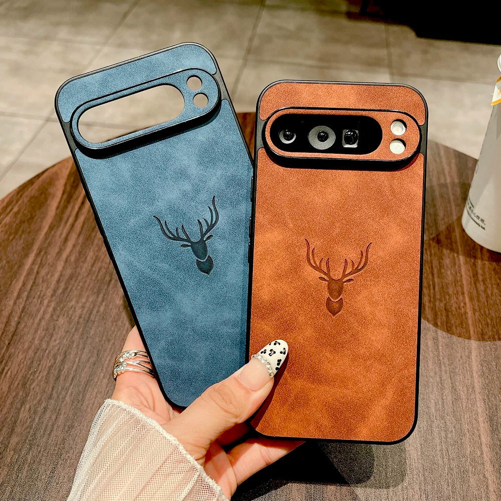 Cowhide Leather with Magsafe Magnet for Google Pixel 9 Series