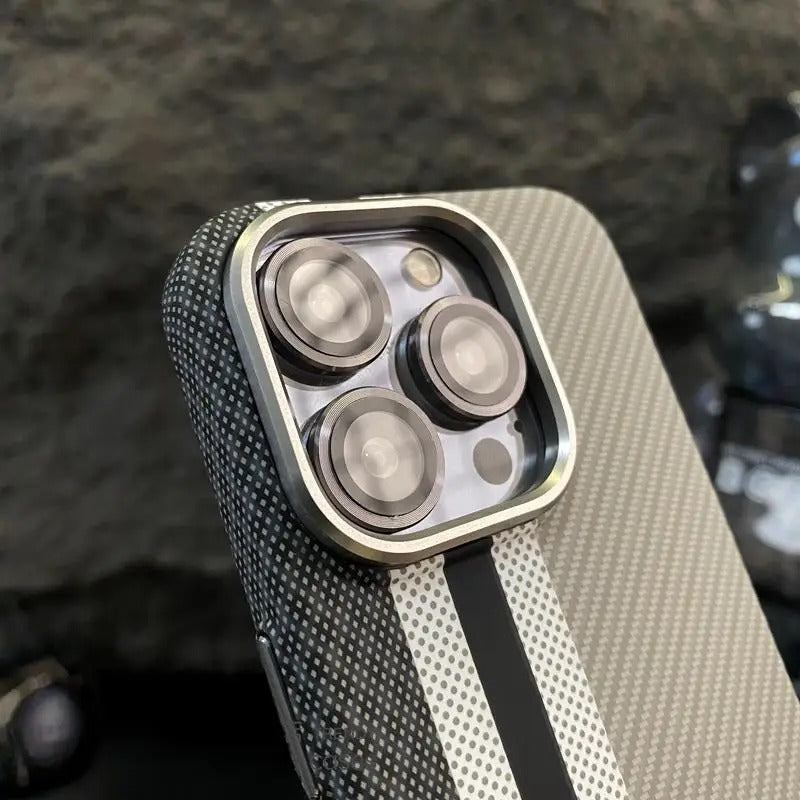 Trendy Carbon Fiber Textured Cases for iPhone 14 Series