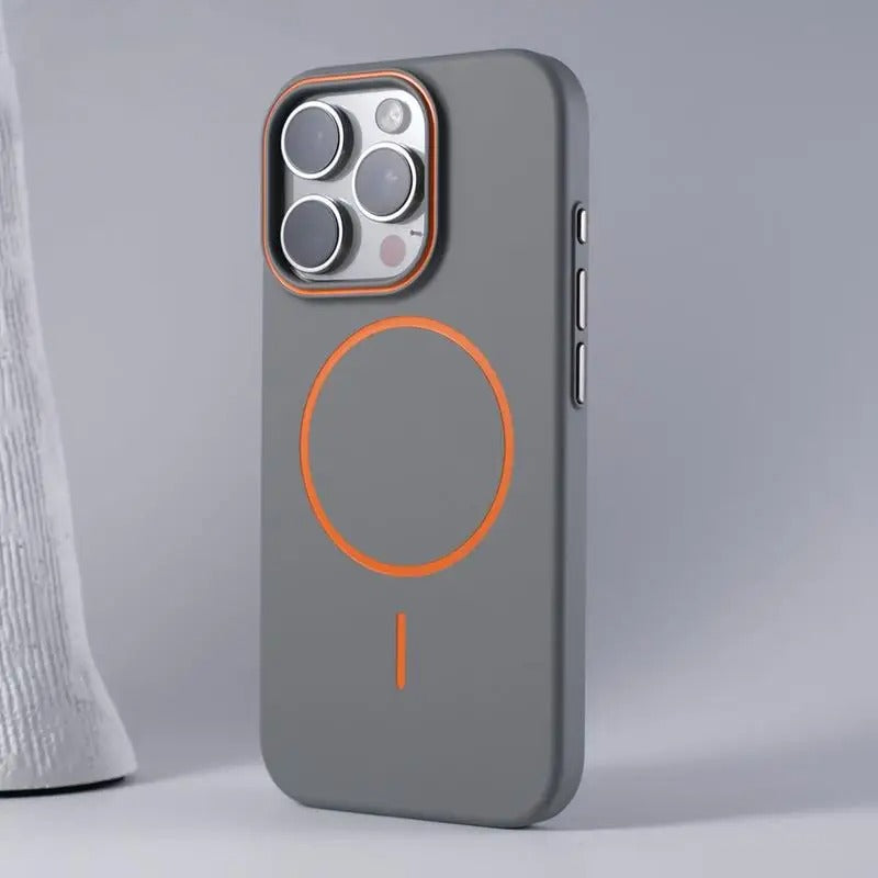 Hard Matte Leather Case for iPhone 14 Series