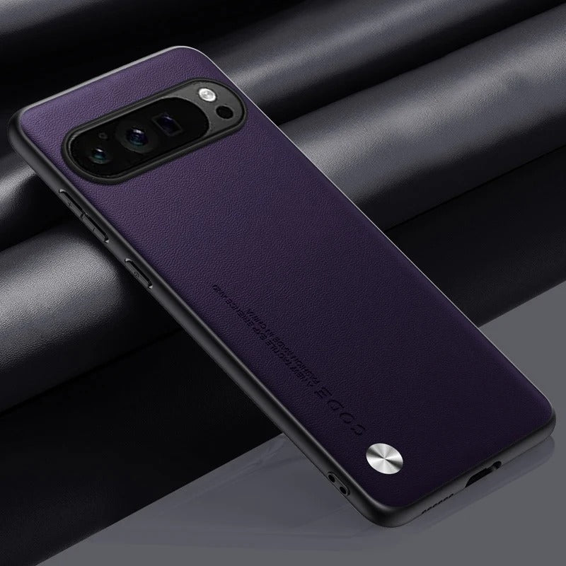 Premium Leather with Silicon Protection Case for Google Pixel 9 Series