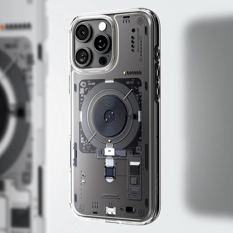 Transparent Case with Electronic Layout For iPhone 14 Series