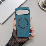 Cloth Fiber Textured Case with Magsafe Magnet for Google Pixel 9 +