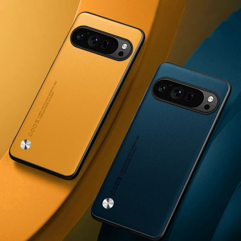 Premium Leather with Silicon Protection Case for Google Pixel 9 Series