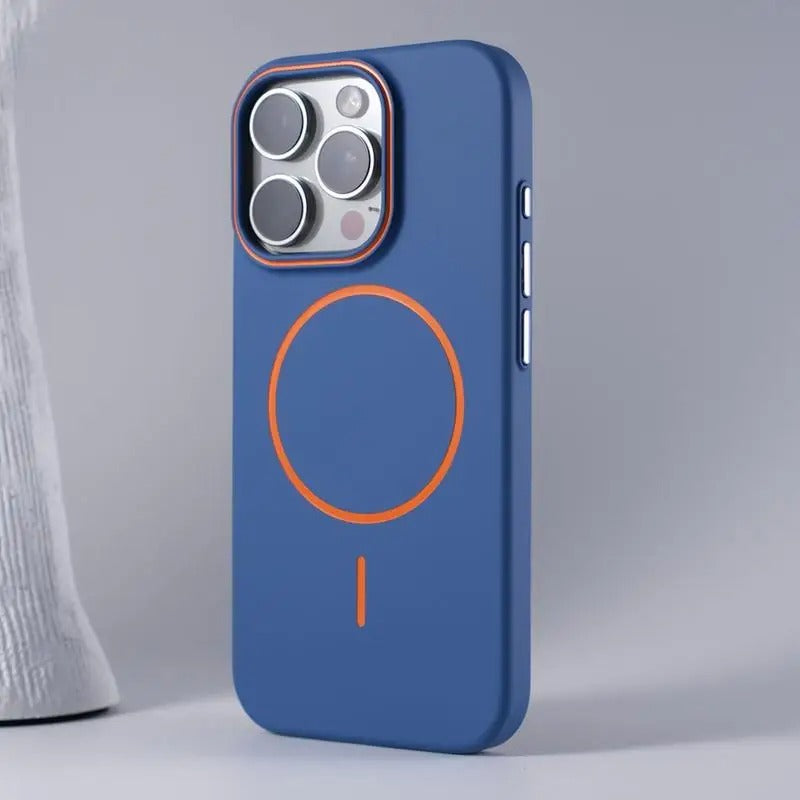 Hard Matte Leather Case for iPhone 14 Series